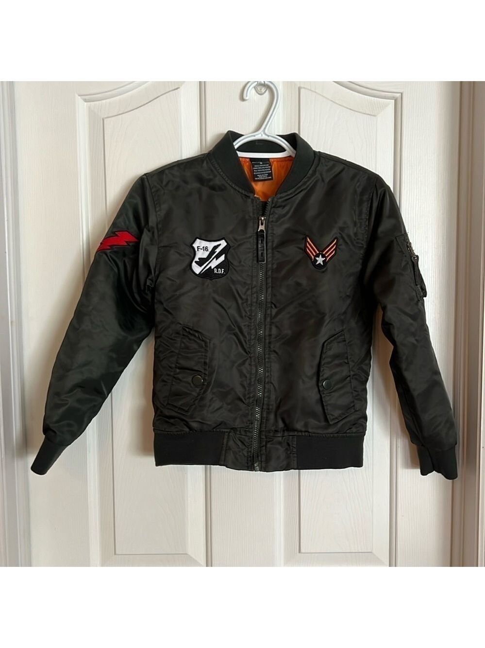 Ring of Fire boys bomber jacket. Size boys S.